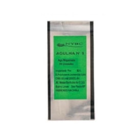 Agulha mão n.09 nybc c/ 20 unds Agulha mão n.09 nybc c/ 20 unds