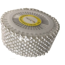 Alfinete em disco branco nybc tam. 3,5 c/ 480 unds Alfinete em disco branco nybc tam. 3,5 c/ 480 unds
