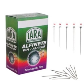 Alfinete iara n.32 c/ 50 grs Alfinete iara n.32 c/ 50 grs