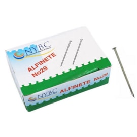 Alfinete nybc n. 29 - 29 mm - cx c/ 50 grs Alfinete nybc n. 29 - 29 mm - cx c/ 50 grs