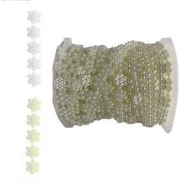 Aljofre flor ref. spf-24 - 6 mm c/ 10 mts