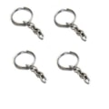 Argola de chaveiro em metal melaço c/ 100 unds