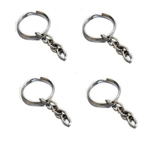 Argola de chaveiro em metal melaço c/ 100 unds
