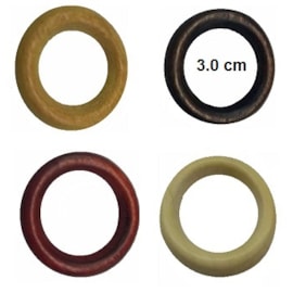 Argola madeira rrl n.0 diametro: 20 mm c/ 50 unds