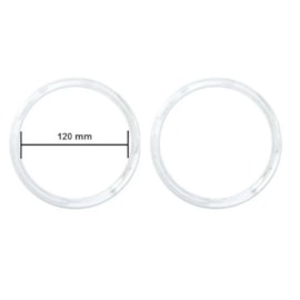Argola plastica ritas  - 120 mm c/ 12 unds