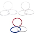 Argola plastica ritas diametro 100 mm c/ 24 unds