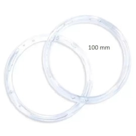 Argola plastica ritas diametro 100 mm c/ 24 unds