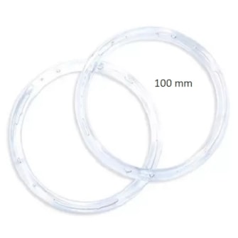 Argola plastica ritas diametro 100 mm c/ 24 unds