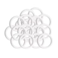 Argola plastica ritas diametro 20 mm c/ 144 unds