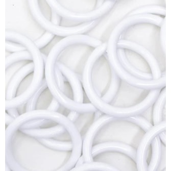 Argola plastica ritas diametro: 50mm pct c/ 48 unds