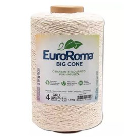 Barbante euroroma cru 4/4 - 1.8 kgs