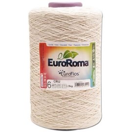 Barbante euroroma cru 4/6 - 1.8 kgs