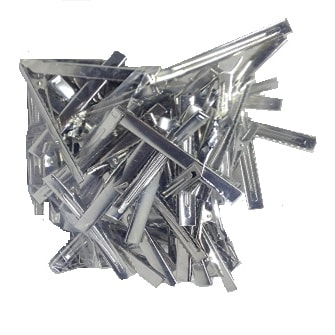 Bico de pato trama 7,7 cm c/ 100 pçs