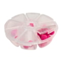 Caixa organizadora plastico ut 633 - 10.3 x 2.6 x 2,8 cm - 8 divisórias