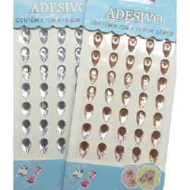 Cartela adesivo ref-got - gota   -16 mm c/ 35 unds Cartela adesivo ref-got - gota   -16 mm c/ 35 unds