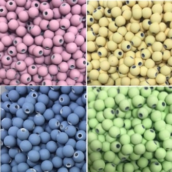 Conta bola emborrachada tam 6,00 mm pct c/ 50 grs