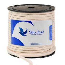 Cordão algodão cru 5 mm c/ 50 mts Cordão algodão cru 5 mm c/ 50 mts