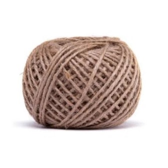 Cordão de juta ref. 0098 - 2 mm c/ 45 mts Cordão de juta ref. 0098 - 2 mm c/ 45 mts