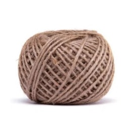 Cordão de juta ref. 0098 - 2 mm c/ 45 mts Cordão de juta ref. 0098 - 2 mm c/ 45 mts