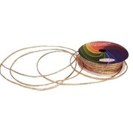 Cordão metalizado aramado 9332/02 - 02 mm c/ 10 mts Cordão metalizado aramado 9332/02 - 02 mm c/ 10 mts