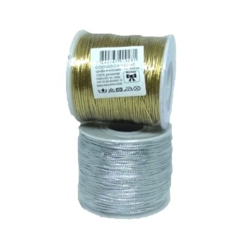 Cordao metalizado ref.cm 200 - 1,0mm c/ 50 mts Cordao metalizado ref.cm 200 - 1,0mm c/ 50 mts