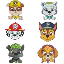 Decalque termocolante patrulha canina - tam gg  - c/ 2 und Decalque termocolante patrulha canina - tam gg  - c/ 2 und