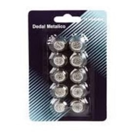 Dedeira metal c/ 10 unds Dedeira metal c/ 10 unds