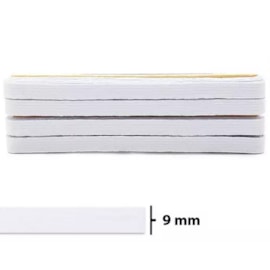 Elastico pigeon branco n.14- 9 mm - pc c/ 10 mts Elastico pigeon branco n.14- 9 mm - pc c/ 10 mts