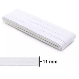 Elastico pigeon branco n.18 - 11 mm -  pc c/ 10 mts Elastico pigeon branco n.18 - 11 mm -  pc c/ 10 mts