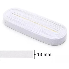 Elastico pigeon branco n. 20 - 13 mm - pc c/ 10 mts Elastico pigeon branco n. 20 - 13 mm - pc c/ 10 mts
