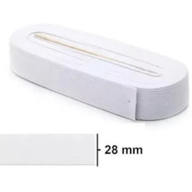 Elastico pigeon branco n.38- 28 mm - pc c/ 10 mts Elastico pigeon branco n.38- 28 mm - pc c/ 10 mts
