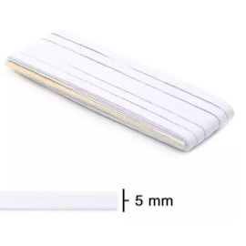 Elastico pigeon branco n.8 - 5 mm pc c/ 10 mts Elastico pigeon branco n.8 - 5 mm pc c/ 10 mts