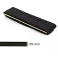Elastico pigeon preto n.14 - 9 mm  pc c/ 10 mts