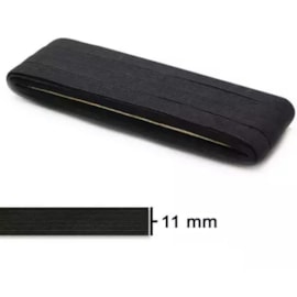 Elastico pigeon preto n.18 - 11 mm -  pc c/ 10 mts