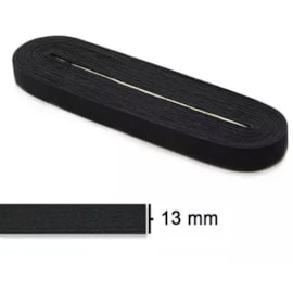 Elastico pigeon preto n. 20 - 13 mm - pc c/ 10 mts Elastico pigeon preto n. 20 - 13 mm - pc c/ 10 mts