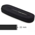 Elastico pigeon preto n.32 - 22 mm - pc c/ 10 mts