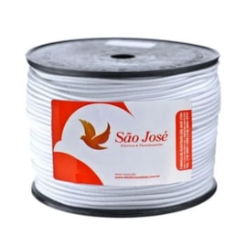 Elastico sao jose  rolioo 20r (3,0 mm) - branco - c/ 100 mts