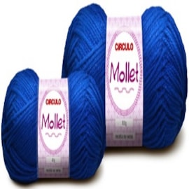 Fio mollet - novelo c/ 100 grs Fio mollet - novelo c/ 100 grs