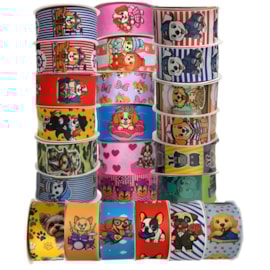 Fita alpet cetim estampada pet 40 mm c/ 10 mts 
