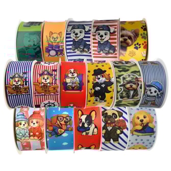 Fita alpet cetim estampada pet 40 mm c/ 10 mts 