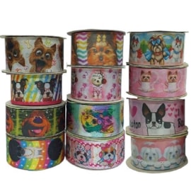Fita art fita cetim pet - 35 mm c/ 10 mts Fita art fita cetim pet - 35 mm c/ 10 mts