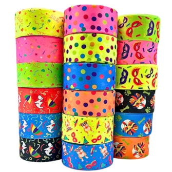 Fita cetim alpet carnaval 40 mm c/ 10 mts 