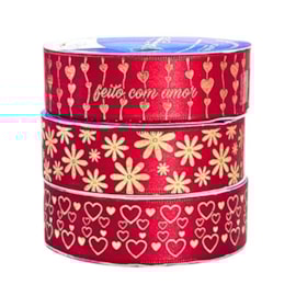 Fita cetim cinderela ref. 901.h - 22 mm c/ 10 mts Fita cetim cinderela ref. 901.h - 22 mm c/ 10 mts