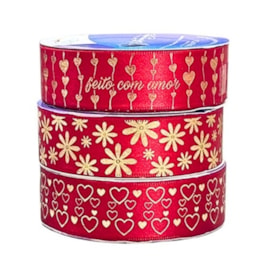 Fita cetim cinderela ref. 901.h - 22 mm c/ 10 mts