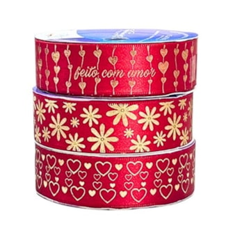 Fita cetim cinderela ref. 901.h - 22 mm c/ 10 mts