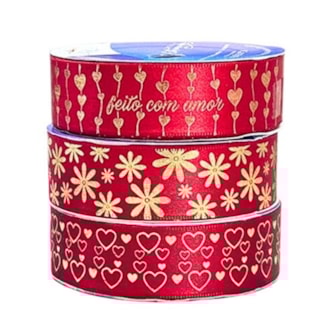 Fita cetim cinderela ref. 901.h - 22 mm c/ 10 mts