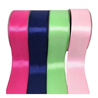 Fita cetim estampada lulitex twill   41 mm c/ 10 mts