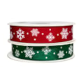 Fita cetim estampada progresso natal ref.  ecf 003s   15 mm  c/ 10 mts