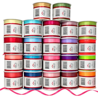 Fita cetim helo cs 00 larg.: 04 mm rl  c/ 100 mts 