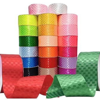 Fita cetim xadrez cinderela ref. 912 m c/ 10 mts Fita cetim xadrez cinderela ref. 912 m c/ 10 mts